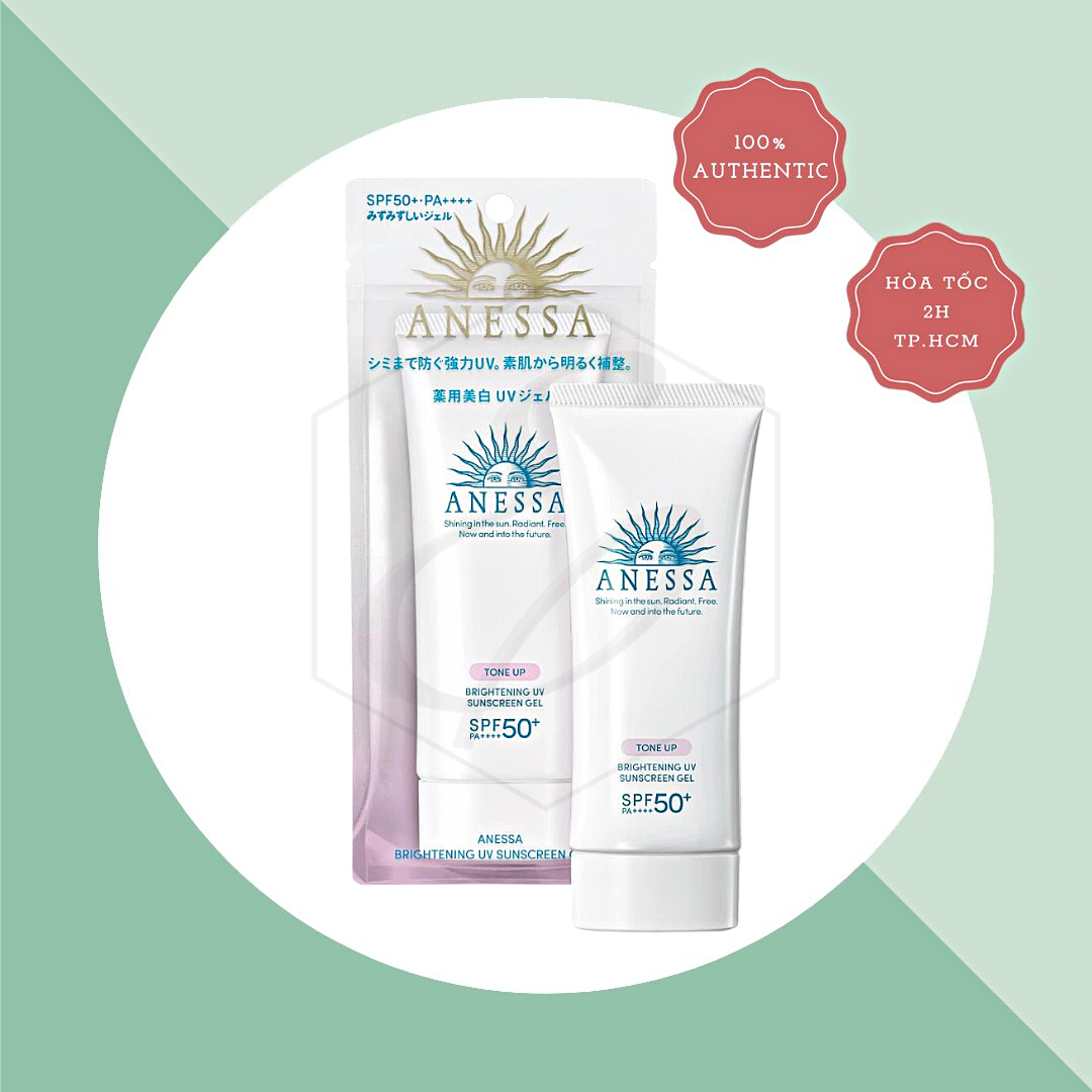 Kem Chống Nắng Anessa Tone Up Brightening UV Sunscreen Gel SPF 50+ PA++++